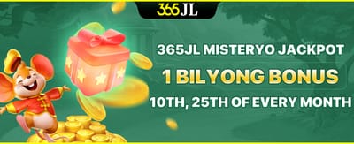 Misteryo Jackpot: ₱1 Bilyong Bonus promotional banner